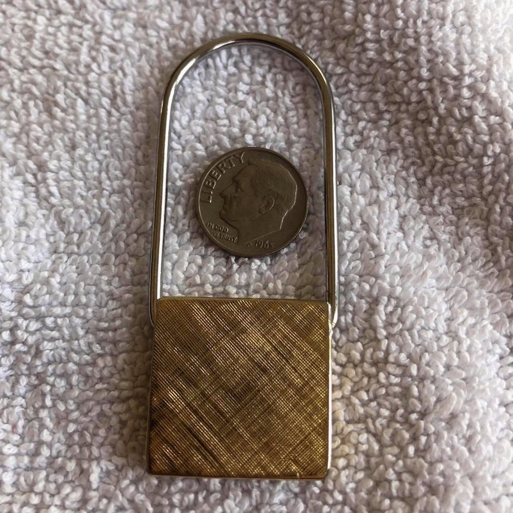 Etched ‘lion’s face’ key holder - Picture 6 of 7